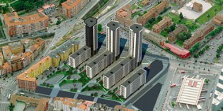 Bilbao Ría 2000 formaliza la venta de los terrenos de Garellano a seis cooperativas