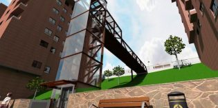 Abanto construirá un ascensor que unirá el paseo Blasco Ibáñez al centro de Gallarta