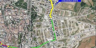 El tranvía a Salburua llegará hasta la avenida Juan Carlos I
