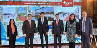 Bizkaia convertirá la BI-711 en un Bulevar que conectará Getxo, Leioa, Erandio y Bilbao