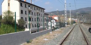 Adif instalará nuevos cerramientos en la infraestructura ferroviaria entre Llodio y Basauri