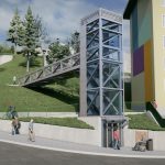 Bilbao instala dos ascensores verticales en Rekalde