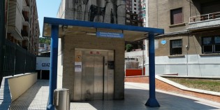 Bilbao ultima el ascensor que conectará Iturribide con Zabalbide