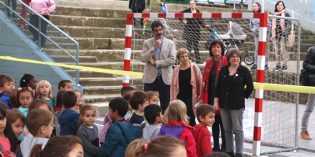 Donostia estrena el patio cubierto del colegio Altza San José de Calasanz