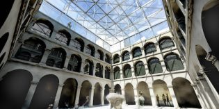 El claustro del Museo Vasco tendrá una cubierta de vidrio en 2018