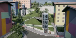 Bilbao instalará  dos ascensores verticales en el barrio de Artazu Bekoa