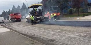 Vitoria inicia las labores de asfaltado en las calles Tanis Aguirrebengoa y Maite Zúñiga