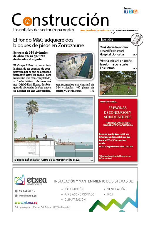 Periódico de la Construcción Euskadi septiembre