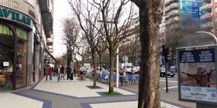 Donostia reurbanizará la acera de los  pares de la Avenida de Sancho el Sabio