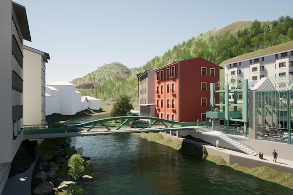 URA somete a información pública el proyecto para sustituir el puente Gabolats en Soraluze