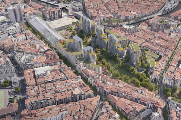 La propuesta «Abando Taupadak» gana el concurso para ordenar el futuro urbanístico de Abando