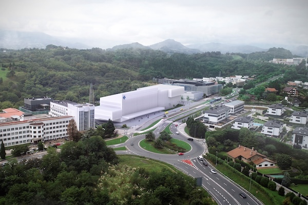 El Hospital Donostia estrenará un edificio de consultas externas en 2027