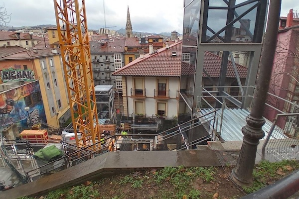 Bilbao contará con una nueva rampa entre la calle Solokoetxe y los futuros ascensores