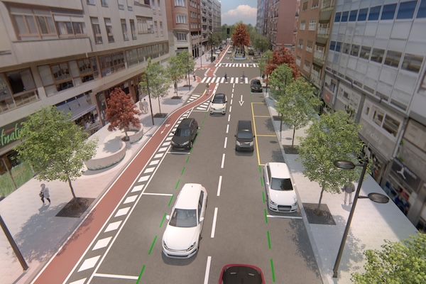 Bilbao comienza la última fase de la remodelación de la calle María Díaz de Haro