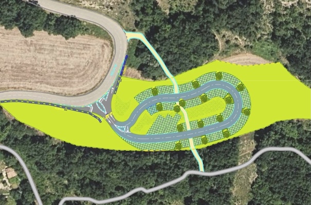 Álava vuelve a convocar el concurso para crear un parking en Korres