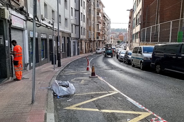 Barakaldo invierte 429.000 euros en el asfaltado de siete calles