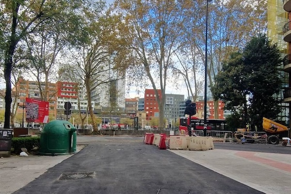 Bilbao va a iniciar la segunda fase de las obras de la calle Tiboli