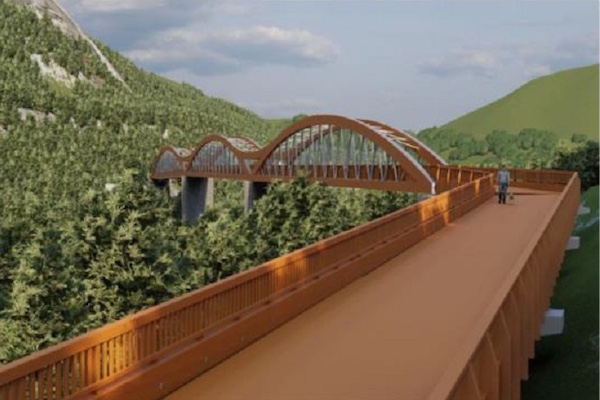 Arrancan en diciembre las obras de la pasarela sobre el río Cadagua