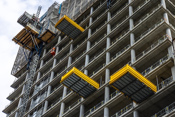 La construcción en Euskadi aumentó un 9,9 % en el tercer trimestre del año