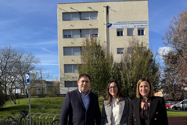 Acuerdo entre Lakua e Irun para la ampliación del CIFP Bidasoa