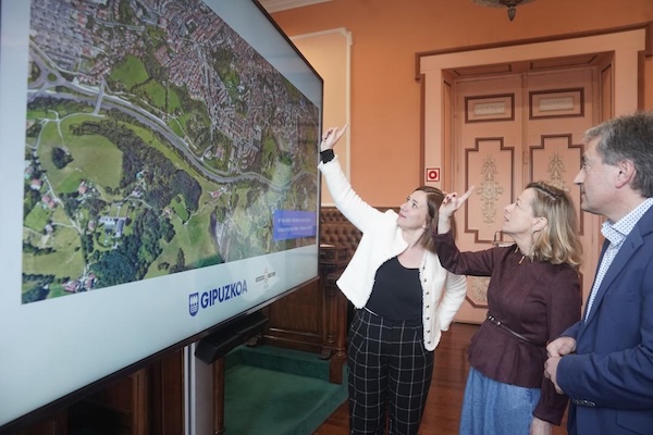 Irun firma un convenio para redactar el proyecto el enlace Arbes – Oinaurre