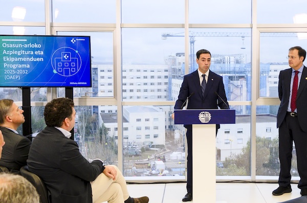Osakidetza dispondrá de 1.600 millones para crear 21 centros de salud