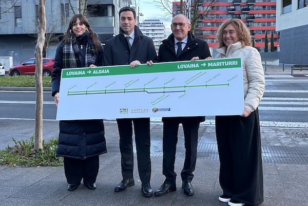 Firmado el convenio para las obras de ampliación del tranvía a Zabalgana