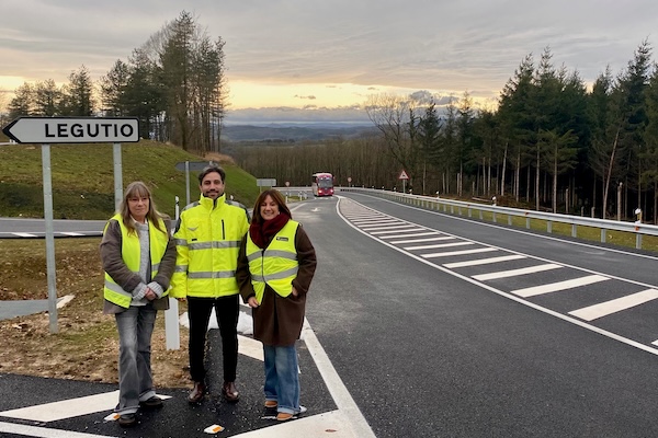 La Diputación de Álava acaba la variante de Legutio
