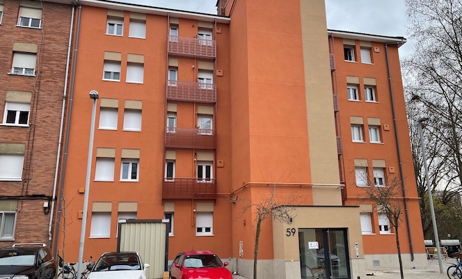 Acaba la rehabilitación energética de dos inmuebles de Zaramaga