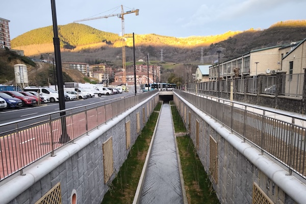 La Agencia Vasca del Agua elimina un vertido en Andoain al río Oria