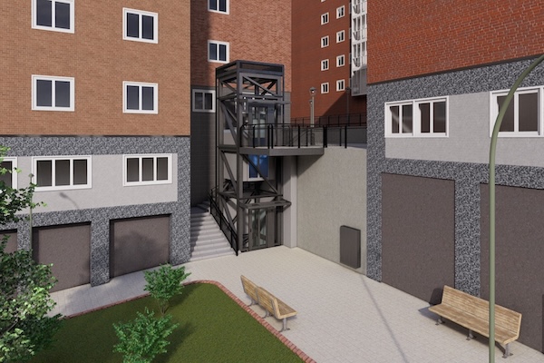 Bilbao instalará un nuevo ascensor en el grupo Sagarminaga, en Santutxu