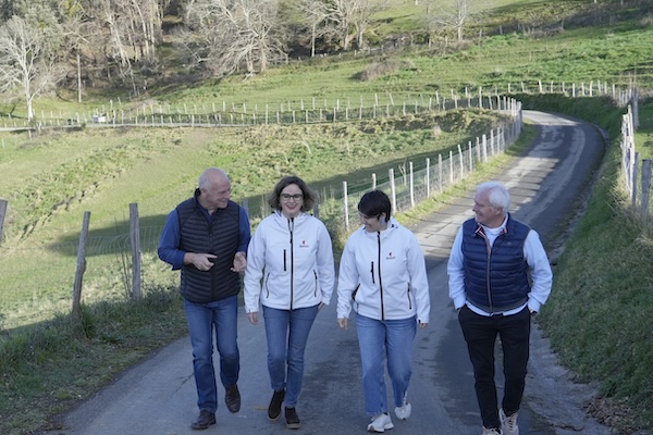 Bizkaia destina 5 millones de euros a mejoras en varios caminos rurales