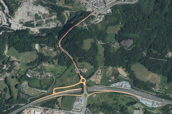 Gipuzkoa va a crear en Hernani un enlace con la AP-8 a la altura de Galarreta