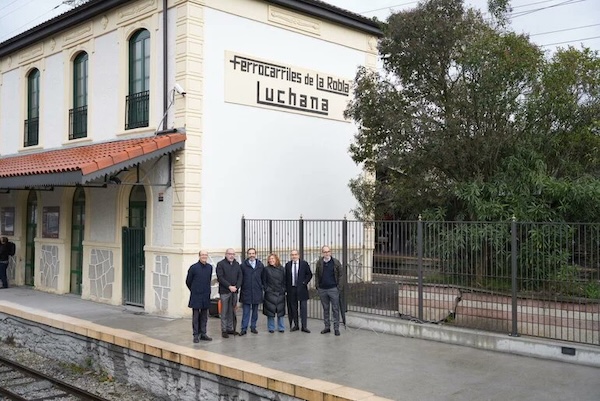 Acaba la primera fase para la creación de una sede del Museo Vasco del Ferrocarril en Lutxana