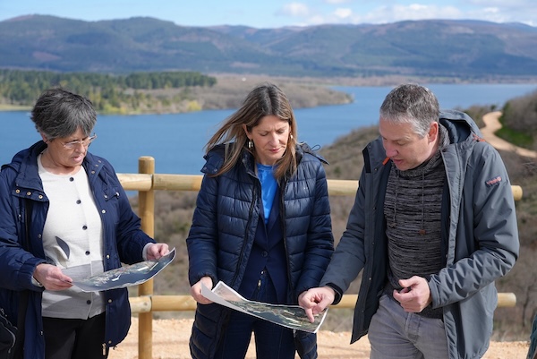 Álava acaba las mejoras del embalse entre la presa y Nanclares de Gamboa