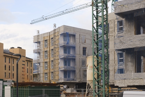 Crecen un 1,1%  las licencias de obra mayor por parte de los ayuntamientos de Euskadi