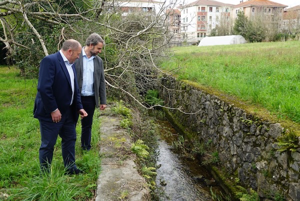 Se va a restaurar un tramo del río Asua a su paso por Lezama