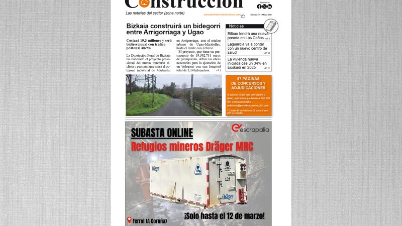 Ya ha salido el número de marzo del Periódico Construcción