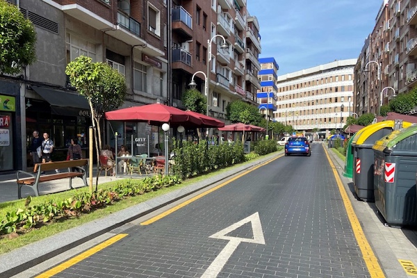 Deusto arranca la reurbanización de la calle Rafaela Ybarra