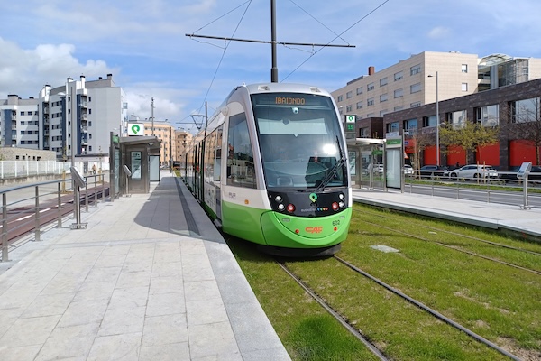 Comienza en verano la primer tramo del tranvía de Vitoria a Zabalgana