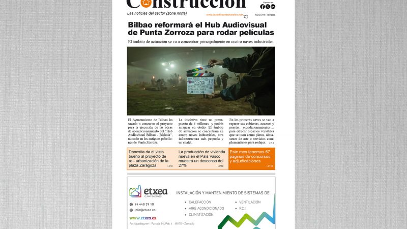 Ya ha salido el número de abril del Periódico Construcción