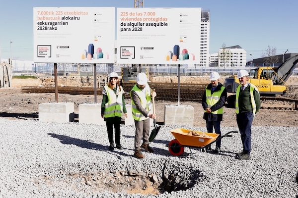 Comienzan en Salburua las obras de las 225 VPO en alquiler