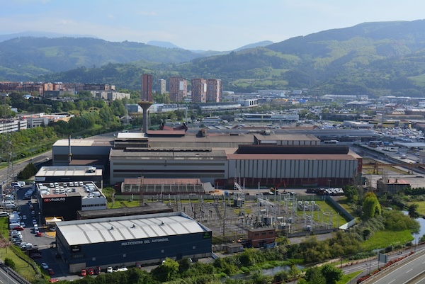 Sestao retirará el amianto de la cubierta de la antigua factoría de Productos Tubulares