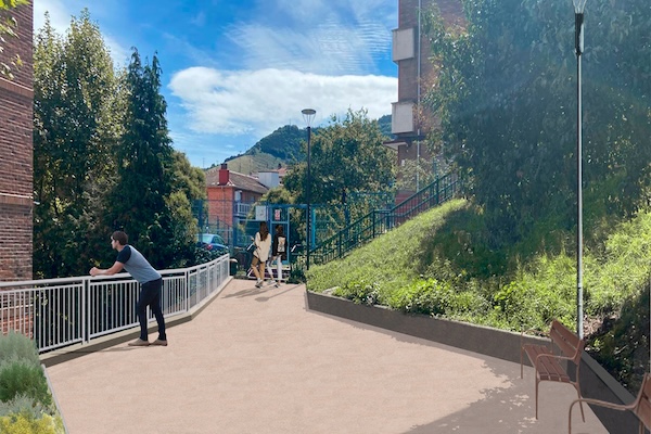 Bilbao mejorará de la accesibilidad de Artazu Bekoa, en Rekalde