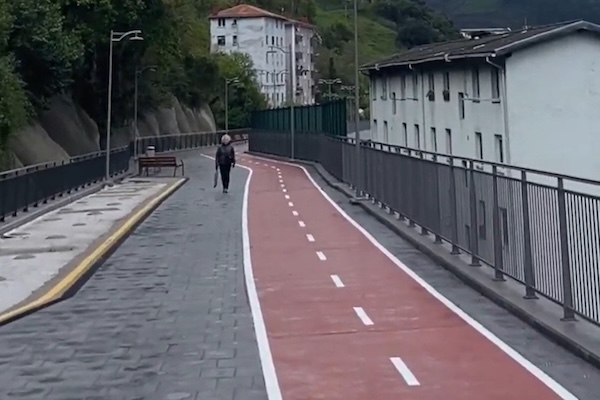 Eibar reverdecerá el paseo Estaziño – Azitain