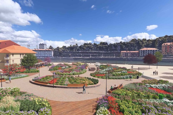 Bilbao generará un parque de agua, un frontón y zonas verdes en Zorrozaurre