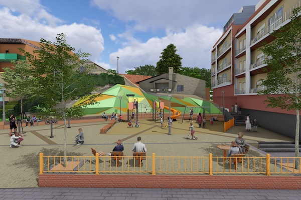 Bilbao inicia la renovación de la plaza de Camino Peñascal