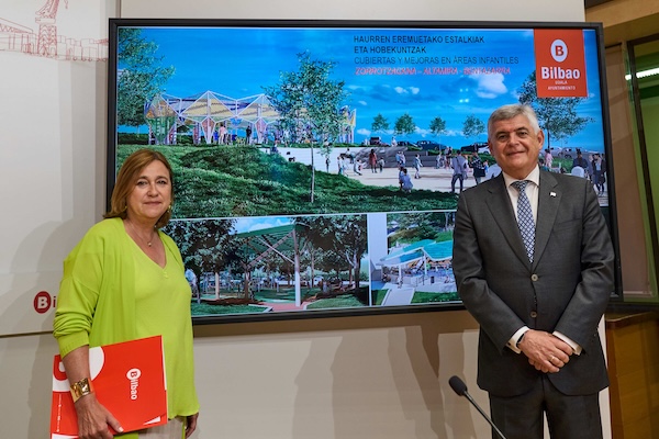 Bilbao va a cubrir los parques infantiles de Basurto, Zorroza y Altamira