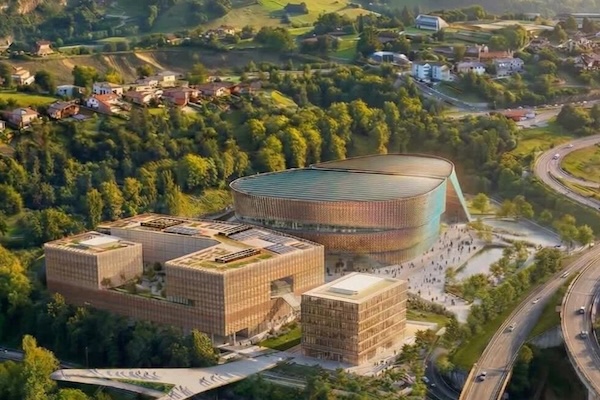 Donostia presenta «Txalaparta» el diseño del futuro pabellón de Illunbe