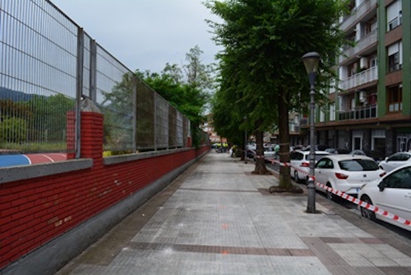Sestao renovará un tramo de acera en la calle Pablo Sarasate